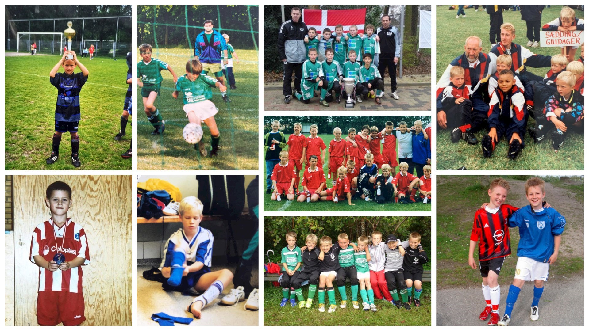 Læs nyheden "Landsholdsspillere hylder barndomsklubber" Landsholdsspillere hylder barndomsklubber